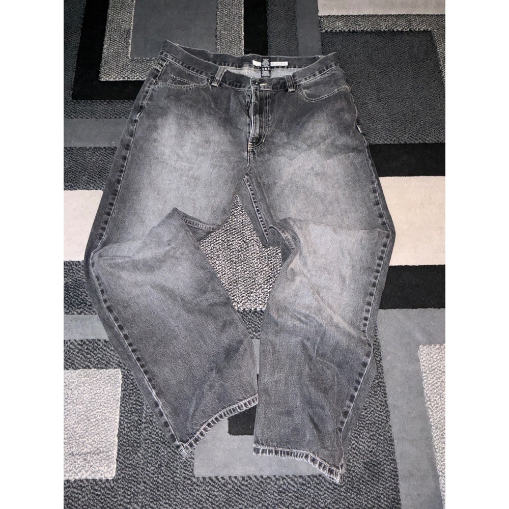 Gap Relaxed Fit Jeans Mens Size 36x30 Faded Black Excellent